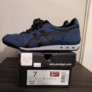 Onitsuka Tiger Navy Canvas Sneakers women's 8.5